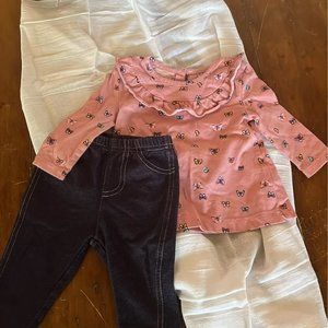 Carter's baby girl outfit